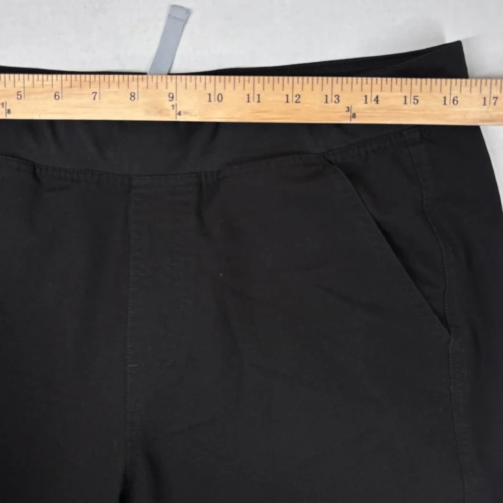 FIGS AXIM Cargo Scrub Pants Mens Large‎ Black T2001 Technical Collection EUC